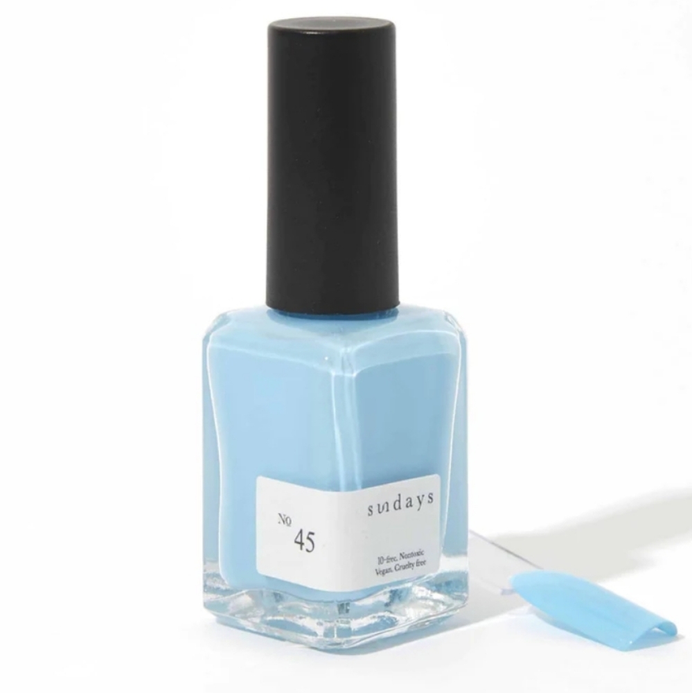 Sundays Sky Blue Nail Polish